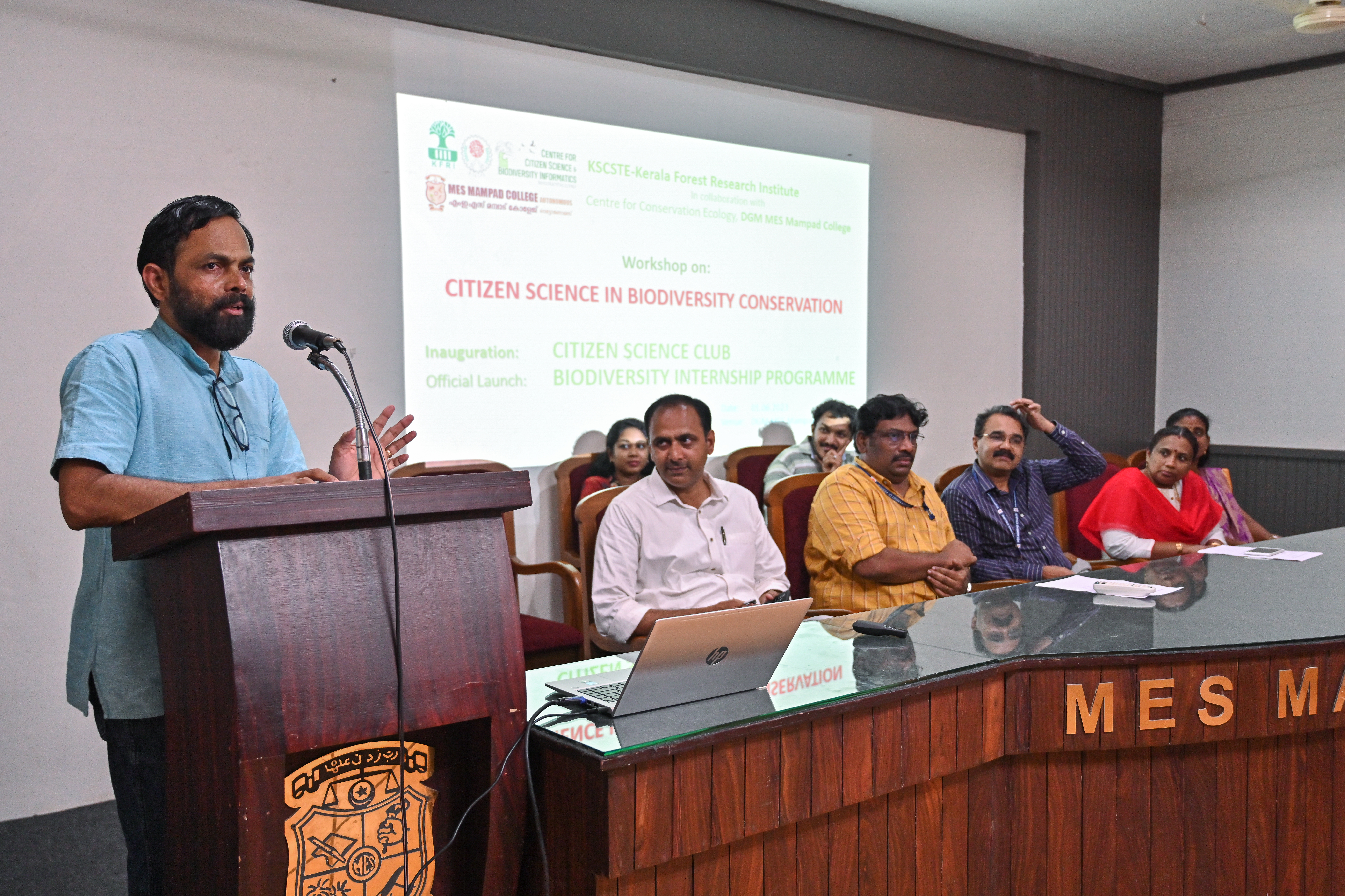 Biodiversity Internship programme and Inauguration of CitSci Club
